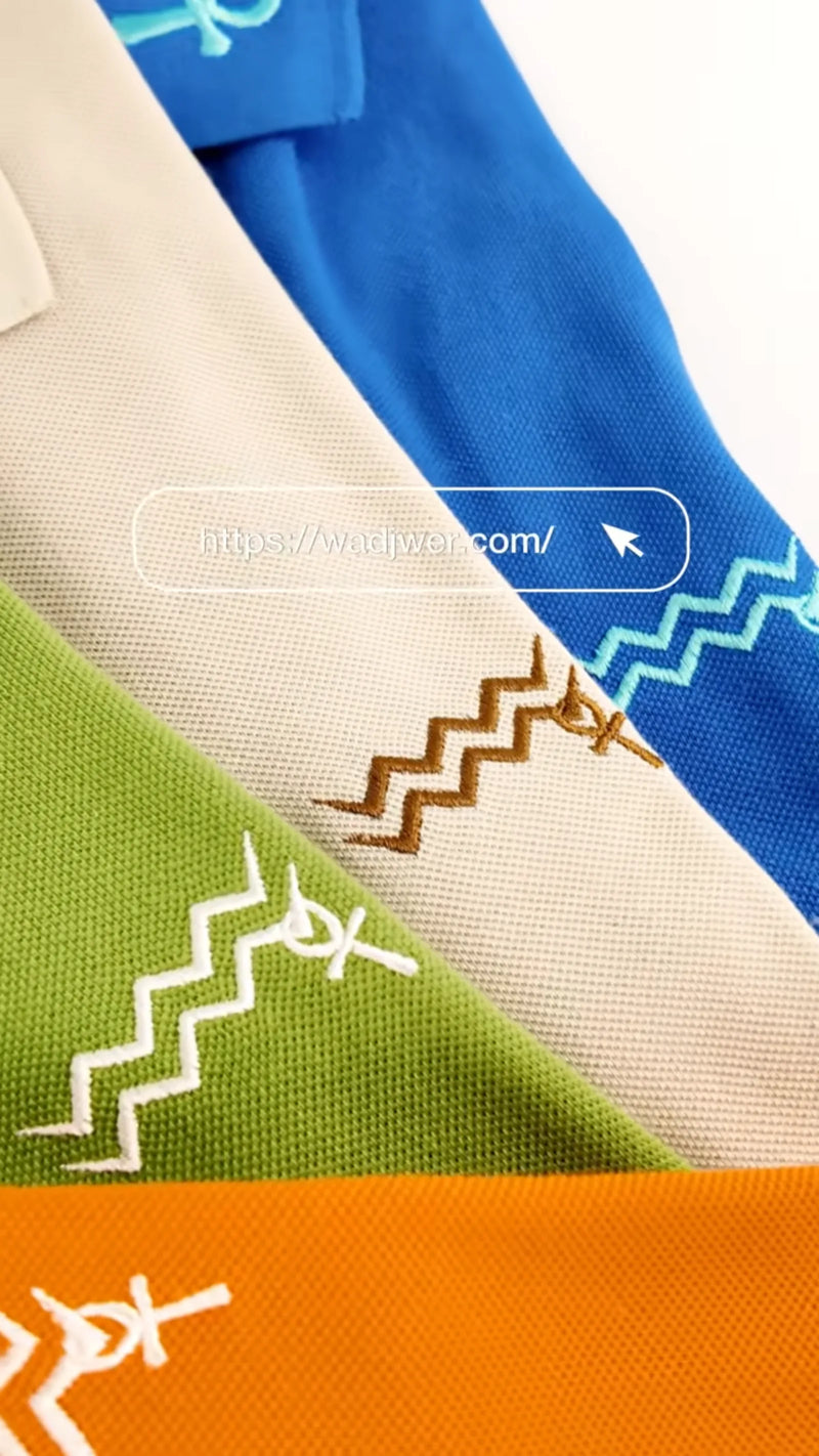 Embroidered Cotton Polo Shirt