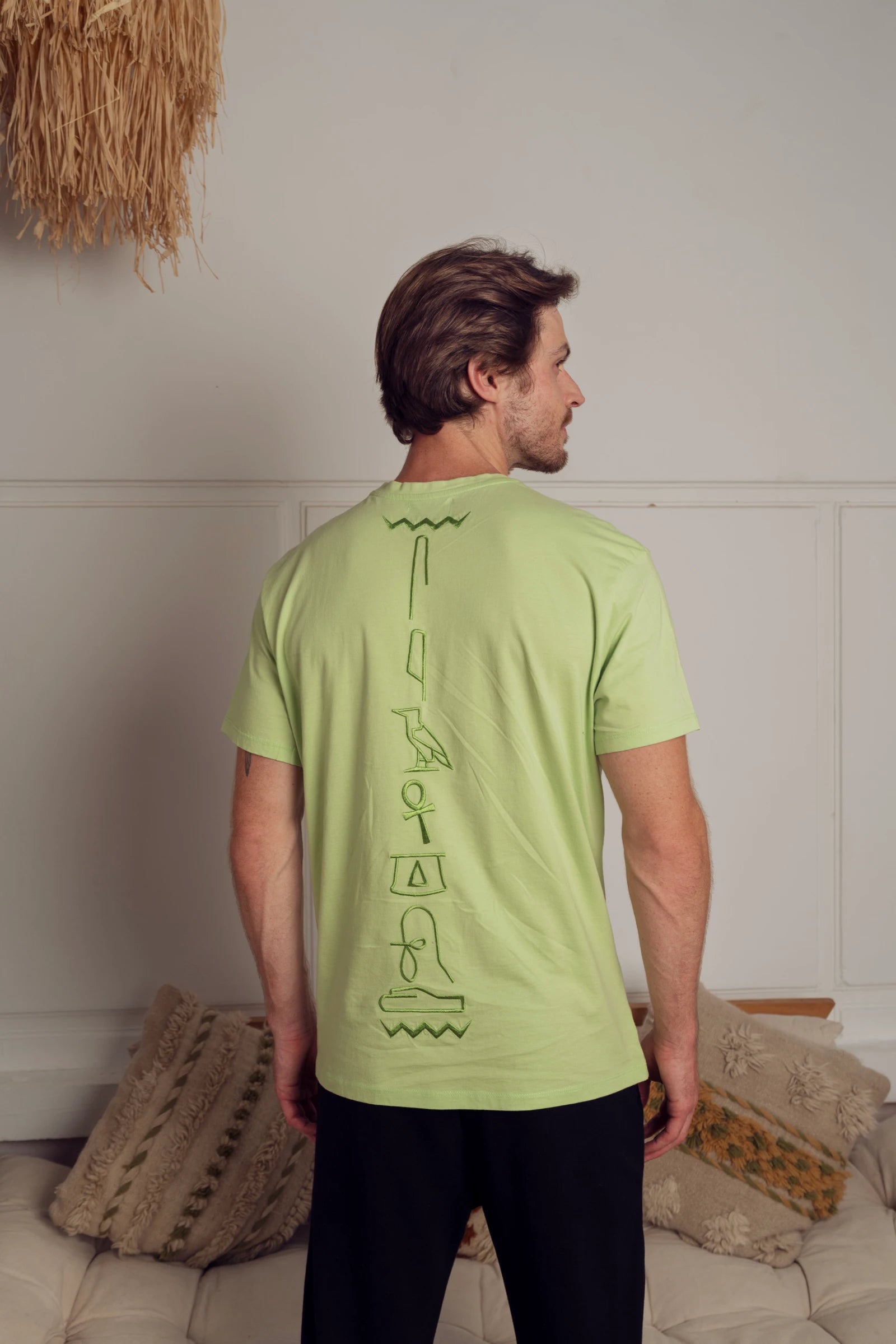 Embroidered Cotton T Shirt